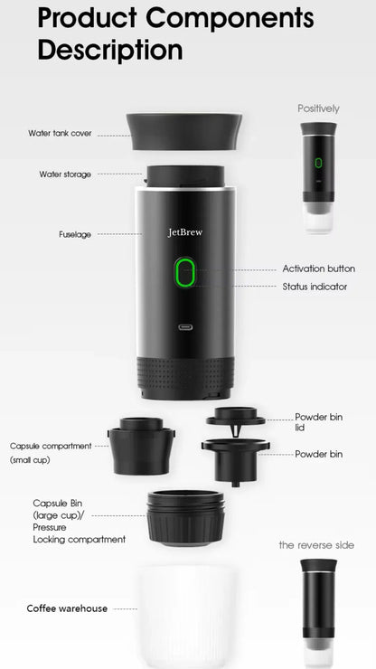 Refined™ JetBrew Portable Coffee Maker
